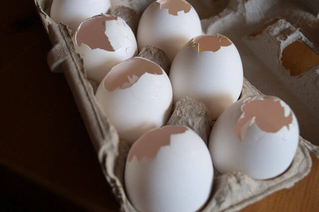 Clean Eggshells