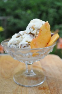 Peaches & Toasted Pecans Ice Cream 6