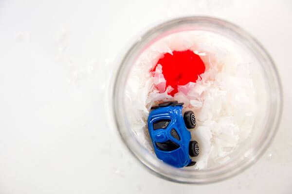 DIY Snowy Surprise Jars Step 6