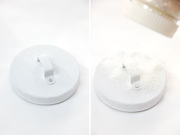 DIY Snowy Surprise Jars Steps 1-2