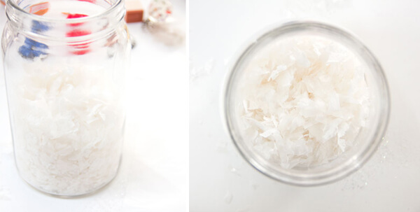 DIY Snowy Surprise Jars Steps 4-5