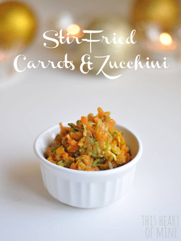 Stir-fried Carrots & Zucchini 1