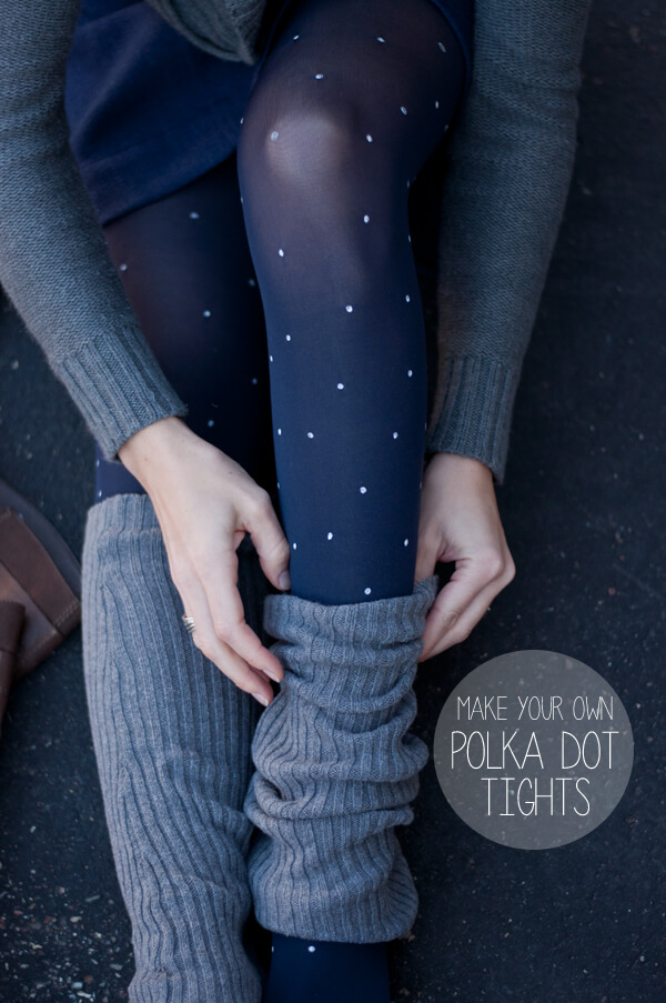 Polka Dot Tights • this heart of mine