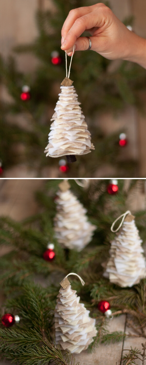 Felt Christmas Tree Ornament • this heart of mine