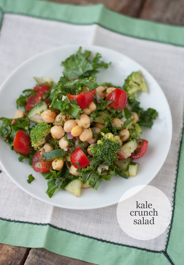 Recipe Kale Crunch Salad • this heart of mine