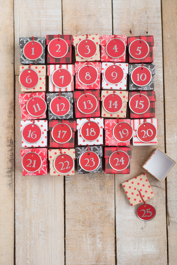 Advent Calendar Boxes � this heart of mine Adult Picture Advent Calendar Boxes � this heart of mine image