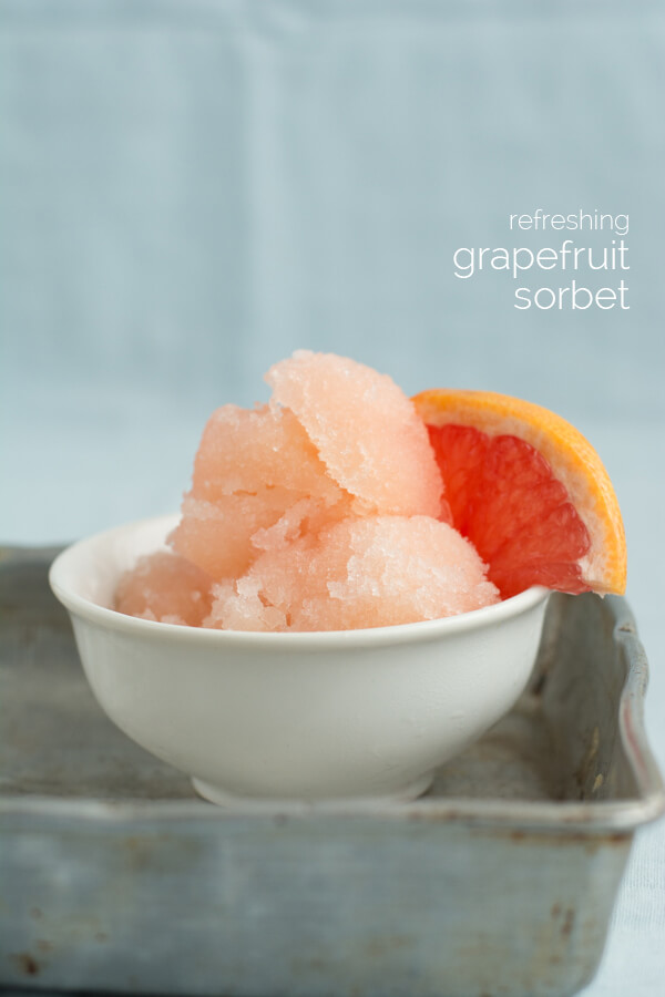 Recipe: Grapefruit Sorbet • this heart of mine