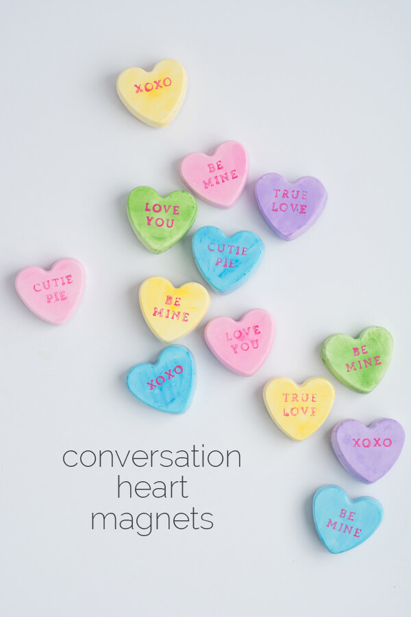Conversation Heart Magnet Set