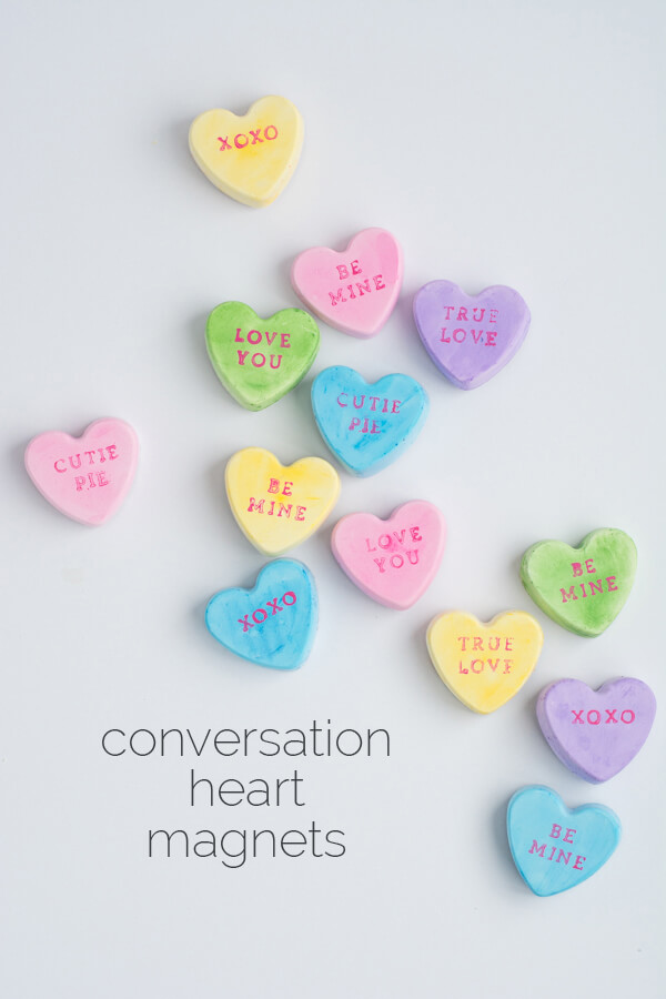 Conversation Heart Magnets | this heart of mine